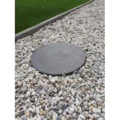 Staptegel Rond 30cm Antraciet -Tuin En Buiten 123 4255