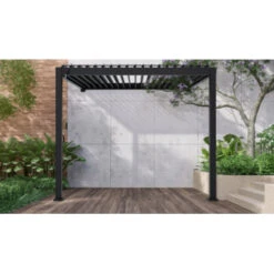 Pergola Classic Zwart 3x3 - 2 Palen -Tuin En Buiten 123 430