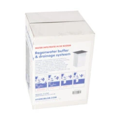 Hydroblob IP15 Infiltratieput Met Zwart Rooster 15 L -Tuin En Buiten 123 4397