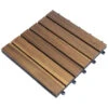 Balkontegel Acacia Hout 30x30 Cm Per 6 Stuks
