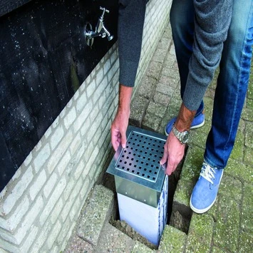 Hydroblob Infiltratieput 25x25x35cm Met Verzinkt Rooster 3 Hydroblob Infiltratieput 25x25x35cm Met Verzinkt Rooster - Afbeelding 3