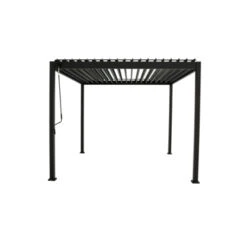 Pergola Basic Zwart 3x3m -Tuin En Buiten 123 447