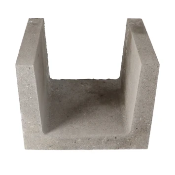 U-element Beton Grijs 40x40x50 Cm 8 U-element Beton Grijs 40x40x50 Cm - Afbeelding 8