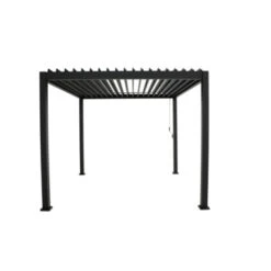 Pergola Deluxe Zwart 3x3m -Tuin En Buiten 123 462