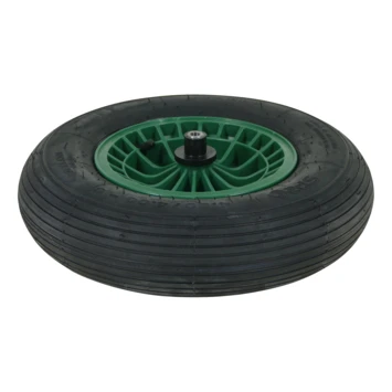 Altrad Fort Kruiwagenwiel Groen Kunststof 40x10 Cm 2 Altrad Fort Kruiwagenwiel Groen Kunststof 40x10 Cm - Afbeelding 2