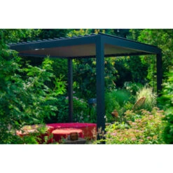 Pergola Deluxe Zwart 3x3m -Tuin En Buiten 123 463