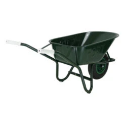 Altrad Fort Kruiwagen Groen Metaal 80 Liter -Tuin En Buiten 123 4654