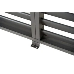 Zijwand Louvre Voor Pergola Classic & Deluxe Zwart 400 Series -Tuin En Buiten 123 475