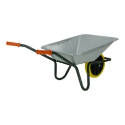 Altrad Fort Kruiwagen Gegalvaniseerde Bak 85 Liter Met Anti-lek Wiel -Tuin En Buiten 123 4755