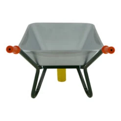 Altrad Fort Kruiwagen Gegalvaniseerde Bak 85 Liter Met Anti-lek Wiel -Tuin En Buiten 123 4756