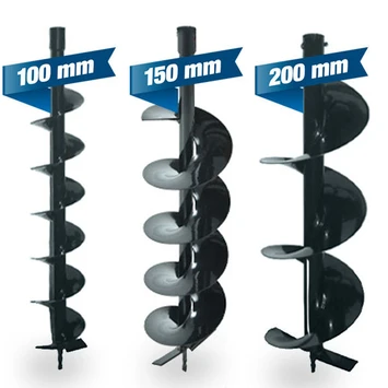 Hyundai Grondboor Set 100/150/200mm 3 Hyundai Grondboor Set 100/150/200mm - Afbeelding 3