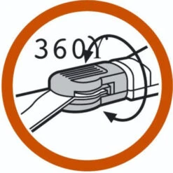 Gardena Classic Grasschaar 360° Draaibaar Staal 37,3x13,4x4,2 Cm 7 Gardena Classic Grasschaar 360° Draaibaar Staal 37,3x13,4x4,2 Cm -Tuin En Buiten 123 5066