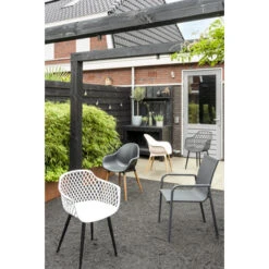 Stoel Savona Wit -Tuin En Buiten 123 5331