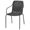 Tuinstoel Denver Zwart