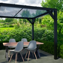 Pergola Silvano Zwart -Tuin En Buiten 123 535