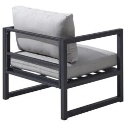 Loungestoel Chelva Antraciet -Tuin En Buiten 123 5436