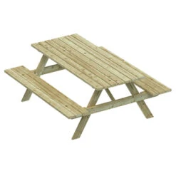 Picknicktafel Ca. 180x167cm 17 Picknicktafel Ca. 180x167cm -Tuin En Buiten 123 5456