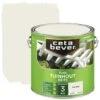 CetaBever Tuinhoutbeits Dekkend RAL 9010 Zijdeglans 2,5 L