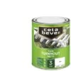 CetaBever Tuinhoutbeits Dekkend Wit Zijdeglans 750 Ml