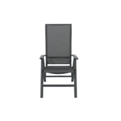 Verstelbare Tuinstoel Valencia Antraciet