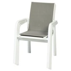 Stapelstoel Valencia Wit -Tuin En Buiten 123 5689