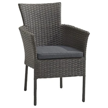 Stapelstoel Malaga Antraciet Wicker 1 Stapelstoel Malaga Antraciet Wicker