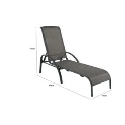 Ligbed Toledo Antraciet 5 Ligbed Toledo Antraciet -Tuin En Buiten 123 5730