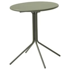 Bijzettafel Bari Groen Staal