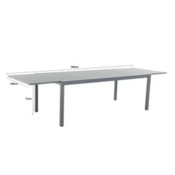 Tafel Livorno - Uitschuifbaar -Tuin En Buiten 123 5783