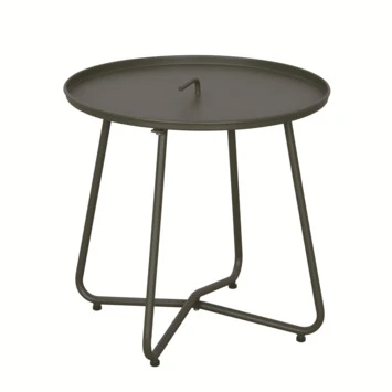 Bijzettafel Rendo Legergroen 1 Bijzettafel Rendo Legergroen