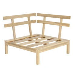 Palletbank Hoekdeel -Tuin En Buiten 123 5970