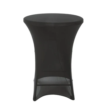 Hoes Statafel Zwart 110 Cm - Ø85 Cm 1 Hoes Statafel Zwart 110 Cm - Ø85 Cm