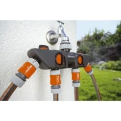 Gardena Waterverdeler 4-weg Kunststof 44x17,5x6,8 Cm -Tuin En Buiten 123 6183