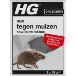 HGX Tegen Muizen Navulbare Lokbox