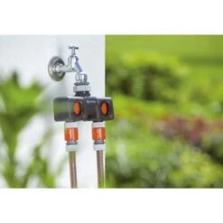 Gardena Waterverdeler 2-weg Kunststof 24x18x6,8 Cm -Tuin En Buiten 123 6418