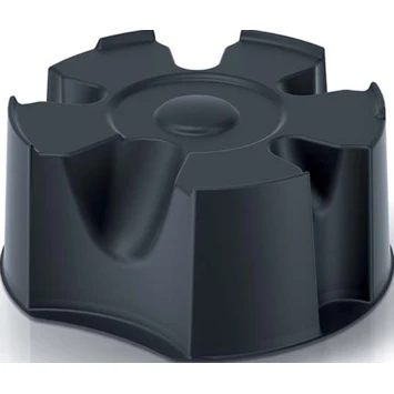 Voet T.b.v. Regenton Kunststof Zwart 1 Voet T.b.v. Regenton Kunststof Zwart