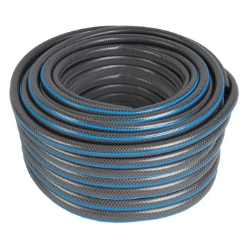GAMMA Tuinslang Gewapend Grijs Met Blauw 50 Meter 1/2 Inch 1 GAMMA Tuinslang Gewapend Grijs Met Blauw 50 Meter 1/2 Inch