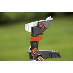 Gardena Pulserende Sector- En Cirkelsproeier Premium Metaal Grijs Met Oranje 44x17,5x8,7 Cm -Tuin En Buiten 123 6611