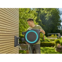 Gardena Wandslangenbox Roll Up 25 Meterincl. Tuinspuit -Tuin En Buiten 123 6662