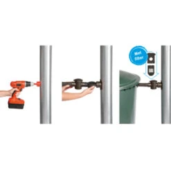 Garantia Vulautomaat Speedy Avanti+filter Grijs Voor Regenton -Tuin En Buiten 123 681