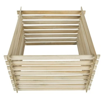 Houten Compostbak 530 Liter 4 Houten Compostbak 530 Liter - Afbeelding 4