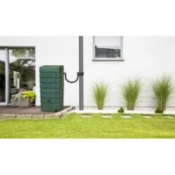 Muurtank Regenton 276 Liter Groen -Tuin En Buiten 123 707