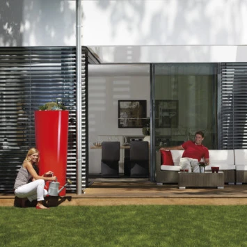 Garantia Regenton Met Plantenbak Rood 350 Liter 3 Garantia Regenton Met Plantenbak Rood 350 Liter - Afbeelding 3