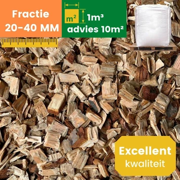 Big Bag Houtsnippers Douglas Excellent (1m³) 2 Big Bag Houtsnippers Douglas Excellent (1m³) - Afbeelding 2