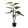 Philodendron Kunstplant - H100x Ø70 Cm - Groen