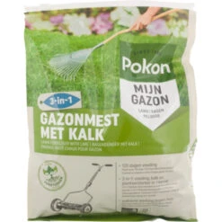 Pokon Gazonmest Met Kalk 3-in-1 5kg