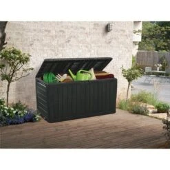 Keter Kussenbox Marvel Plus Antraciet 207L -Tuin En Buiten 123 877