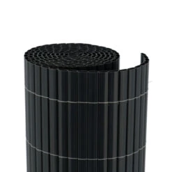 Balkonscherm Pvc Antraciet 90X300 Cm