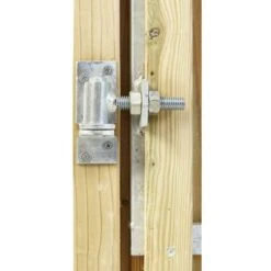 Poort Voor Houtbetonschutting Grenen Linksdraaiend 100cm Breed -Tuin En Buiten 123 949